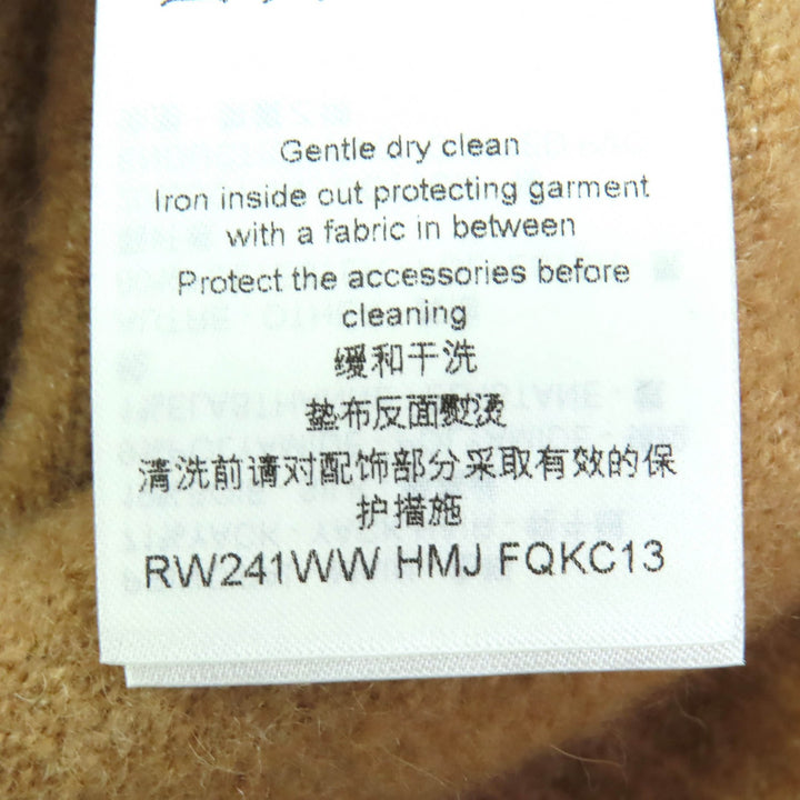 ルイ・ヴィトン カーディガン ヤクウール＆シルク混紡 モノグラム XS FQKC13 美品