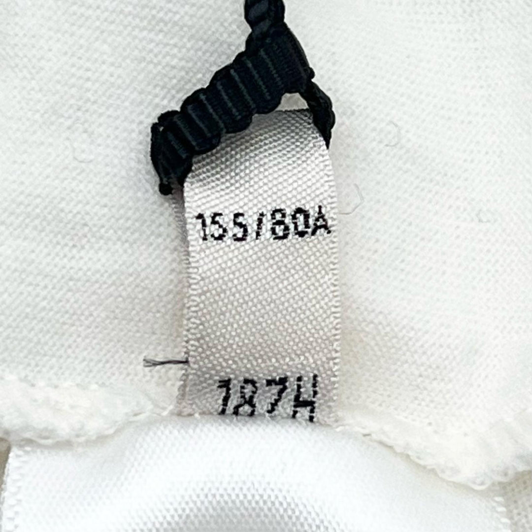 Excellent CELINE Short sleeve T-shirt Triomphe Print Ringer T-shirt white cotton