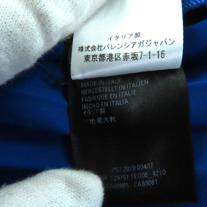 精美 BALENCIAGA 蓝色涤纶褶裥半身裙 女款 34 码 529757