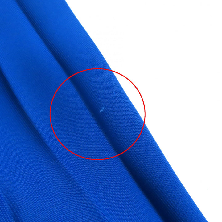 精美 BALENCIAGA 蓝色涤纶褶裥半身裙 女款 34 码 529757