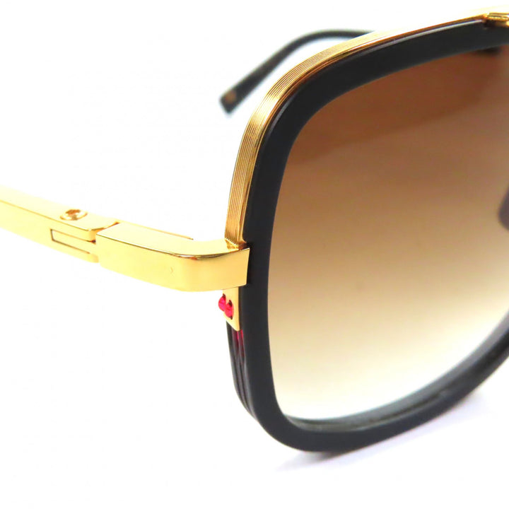 Excellent DITA sunglasses MACH-S Eyewear gold mens DTS412