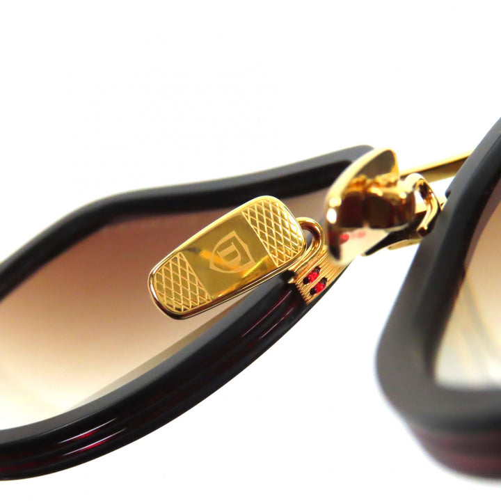 Excellent DITA sunglasses MACH-S Eyewear gold mens DTS412