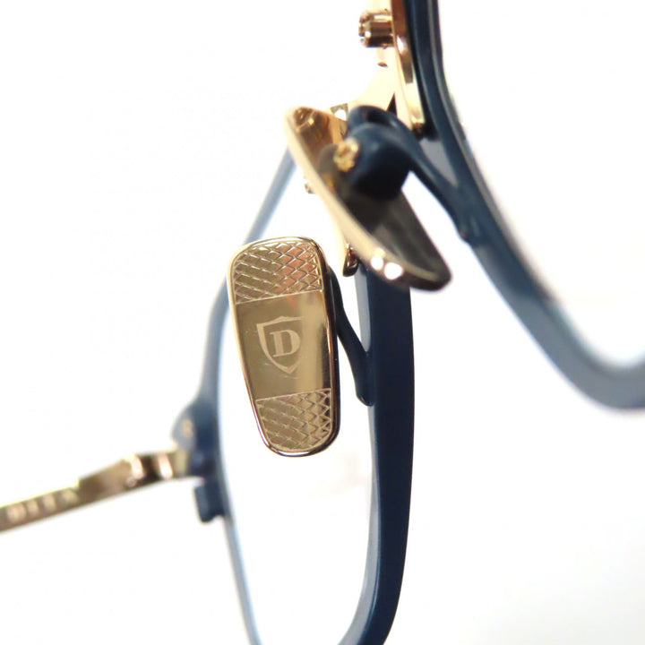 Excellent DITA Glasses UNION THREE Navy Pink Gold Black ー mens DTX425