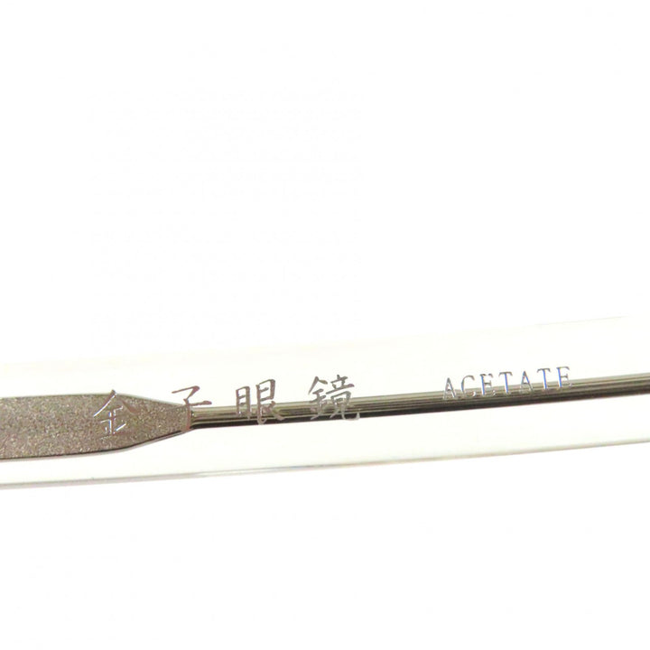 優良金子眼鏡 メガネ アセテート クリアー メンズ KAS-20