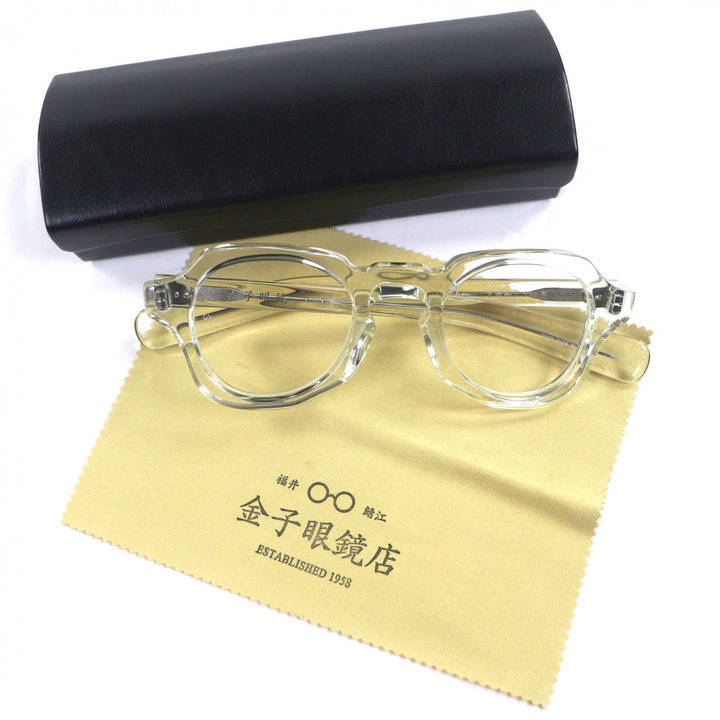 優良金子眼鏡 メガネ アセテート クリアー メンズ KAS-20