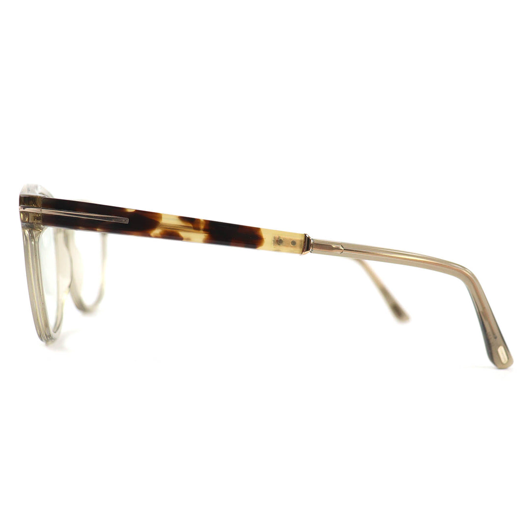 Great TOM FORD Glasses Tortoiseshell Pattern Wellington Clearbrown mens TF5890-B