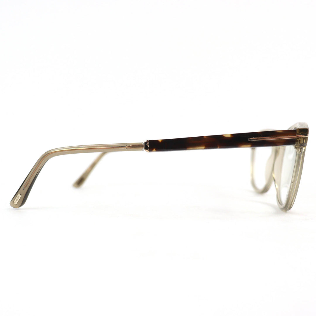 Great TOM FORD Glasses Tortoiseshell Pattern Wellington Clearbrown mens TF5890-B