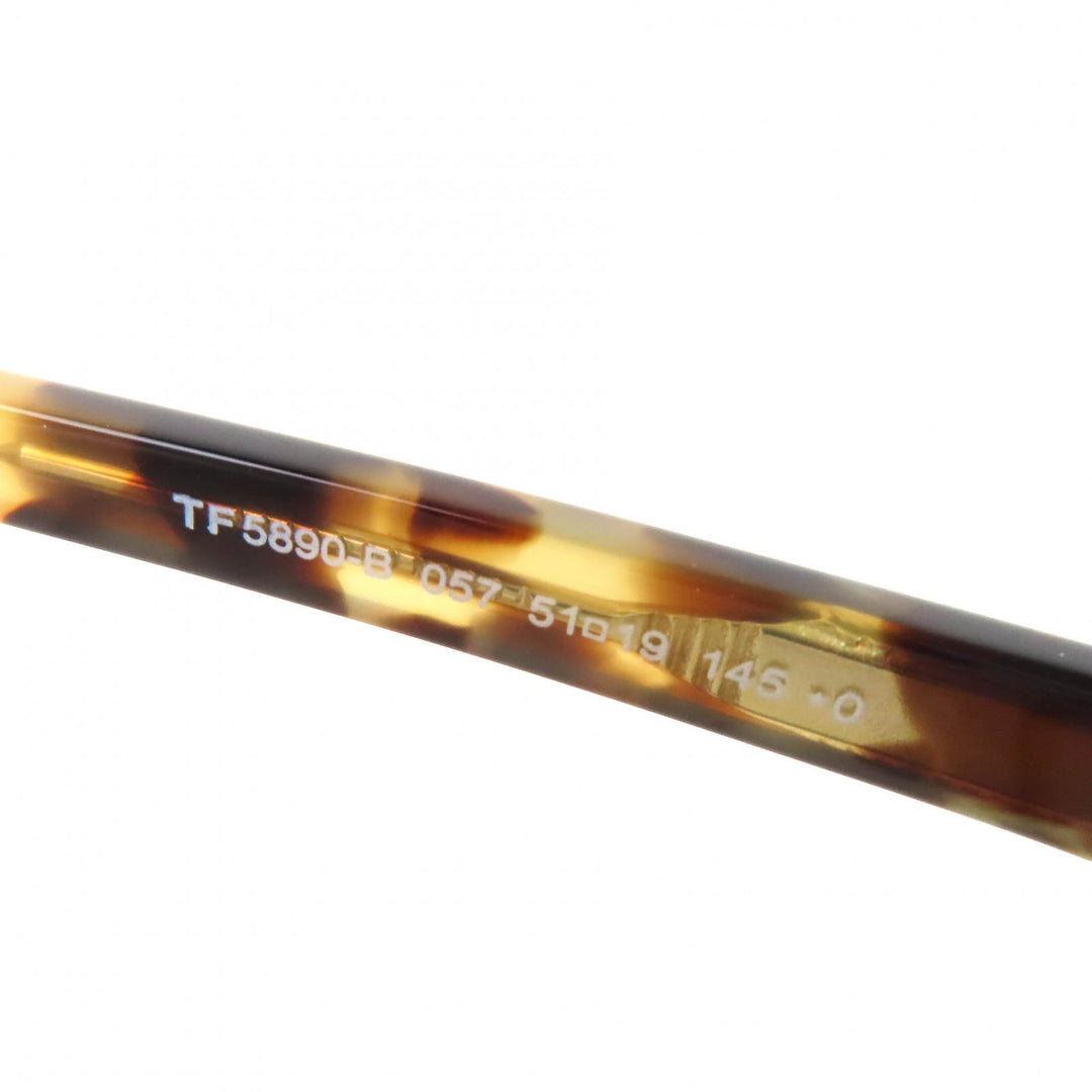 Great TOM FORD Glasses Tortoiseshell Pattern Wellington Clearbrown mens TF5890-B