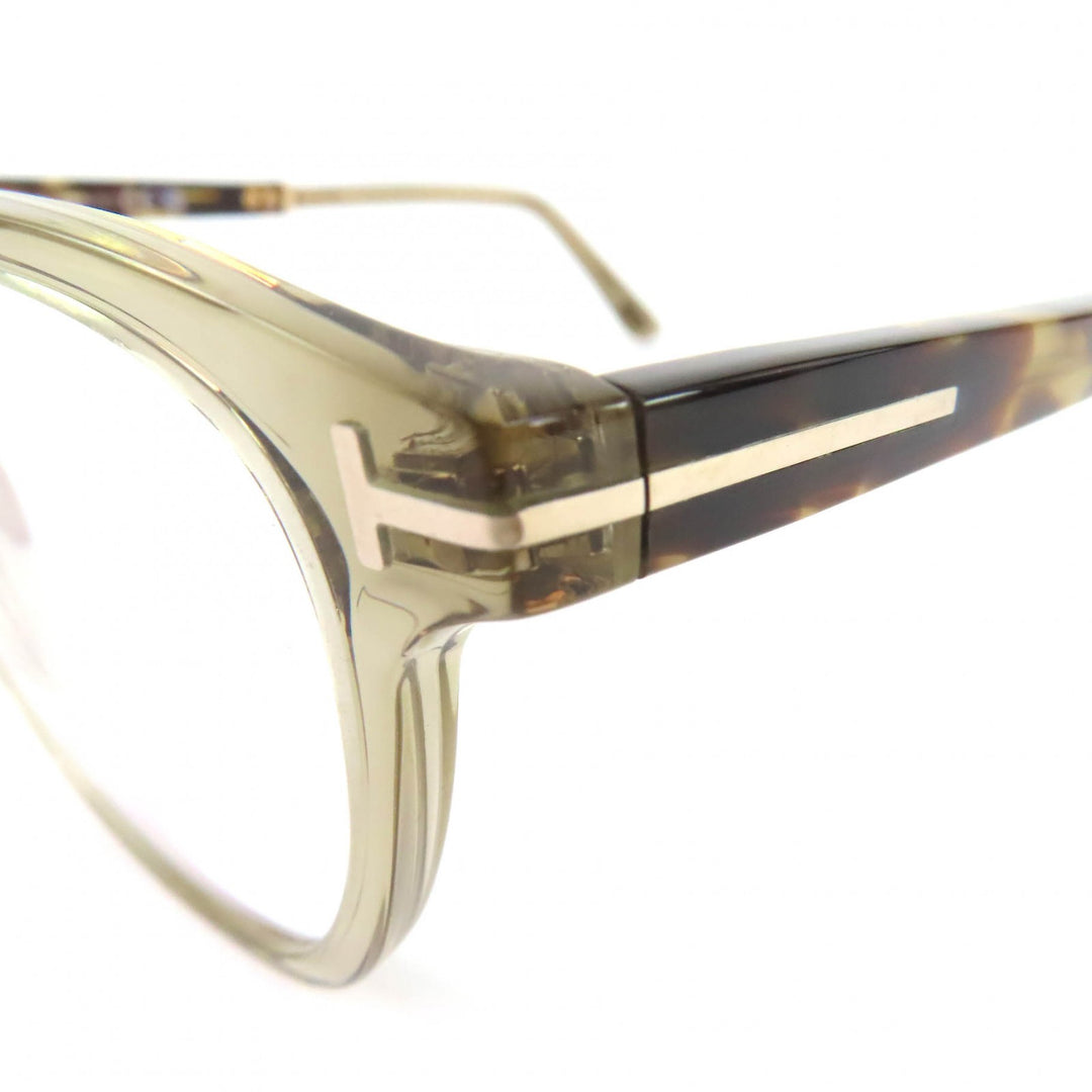 Great TOM FORD Glasses Tortoiseshell Pattern Wellington Clearbrown mens TF5890-B