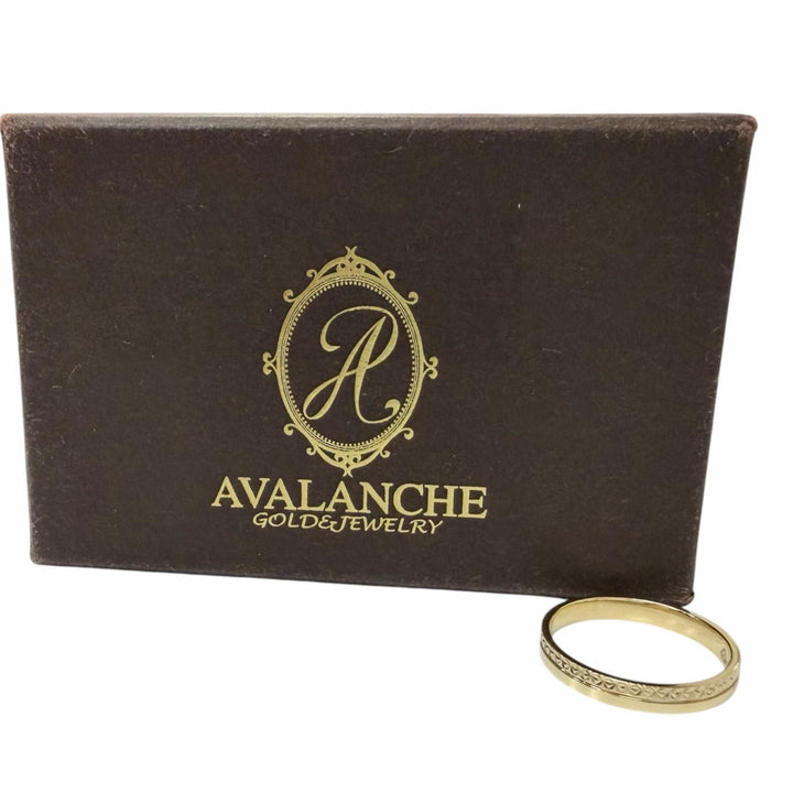 Excellent AVALANCHE Ring ring Diamond cutting process Yellow Gold 10K DH154-30