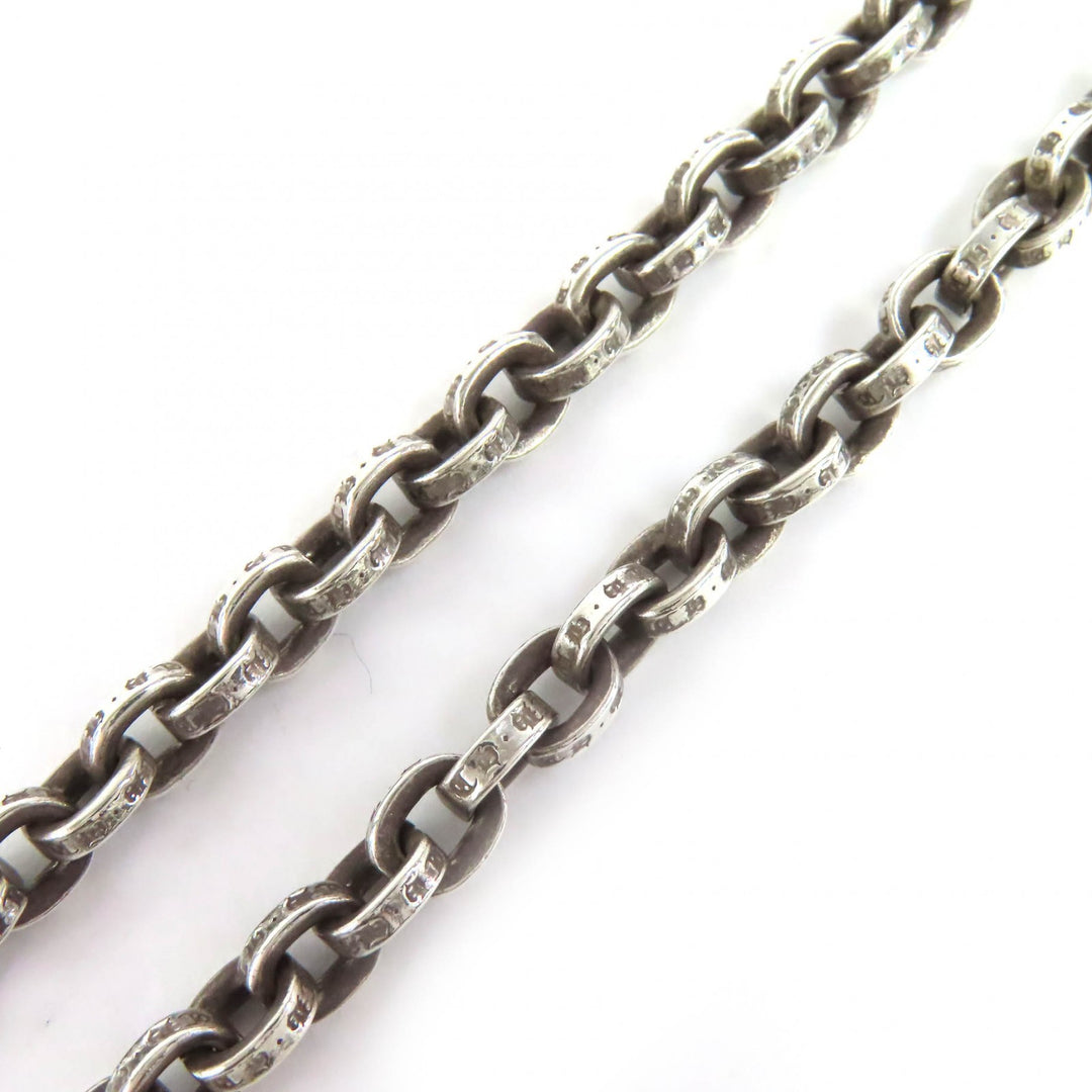 Great CHROME HEARTS FILIG CROSS XS W PAPER CHAIN Necklace 20 inches Silver 925