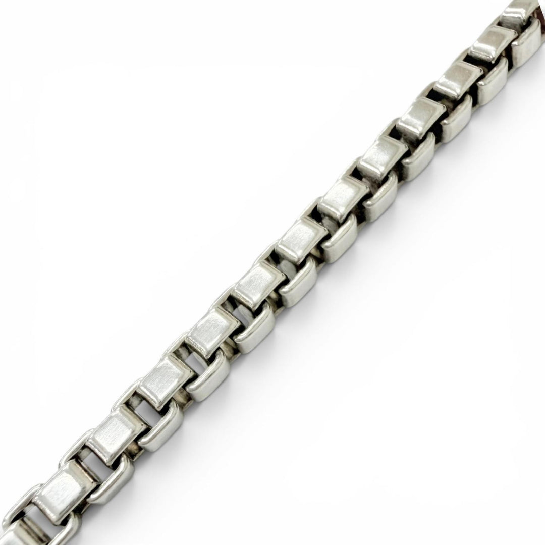 Great TIFFANY&Co. bracelet Venetian Chain Silver SV925 Women