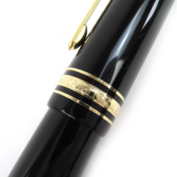 Great MONTBLANC fountain pen Meisterstück 149 black 18K mens