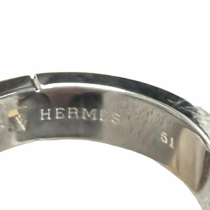Excellent HERMES Ring Hercules Ring Silver AG925 Women