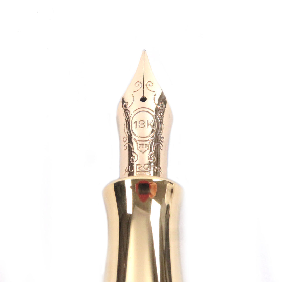 Excellent AURORA fountain pen Pope Limited Edition 2004, 1919 pieces gold
