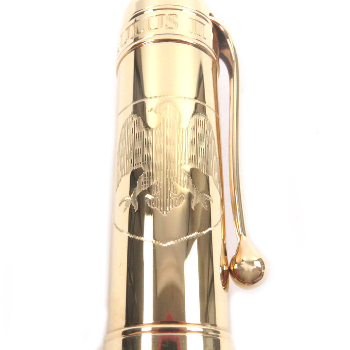 Excellent AURORA fountain pen Pope Limited Edition 2004, 1919 pieces gold