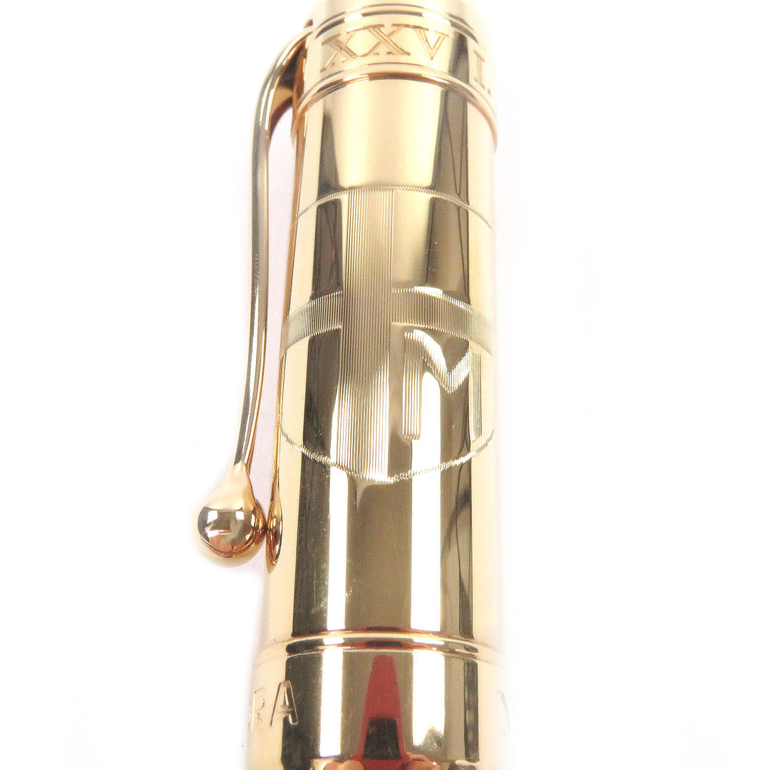 Excellent AURORA fountain pen Pope Limited Edition 2004, 1919 pieces gold