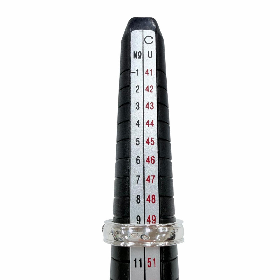 Excellent HERMES Ring ring Santur Ring combination Silver 925 Women