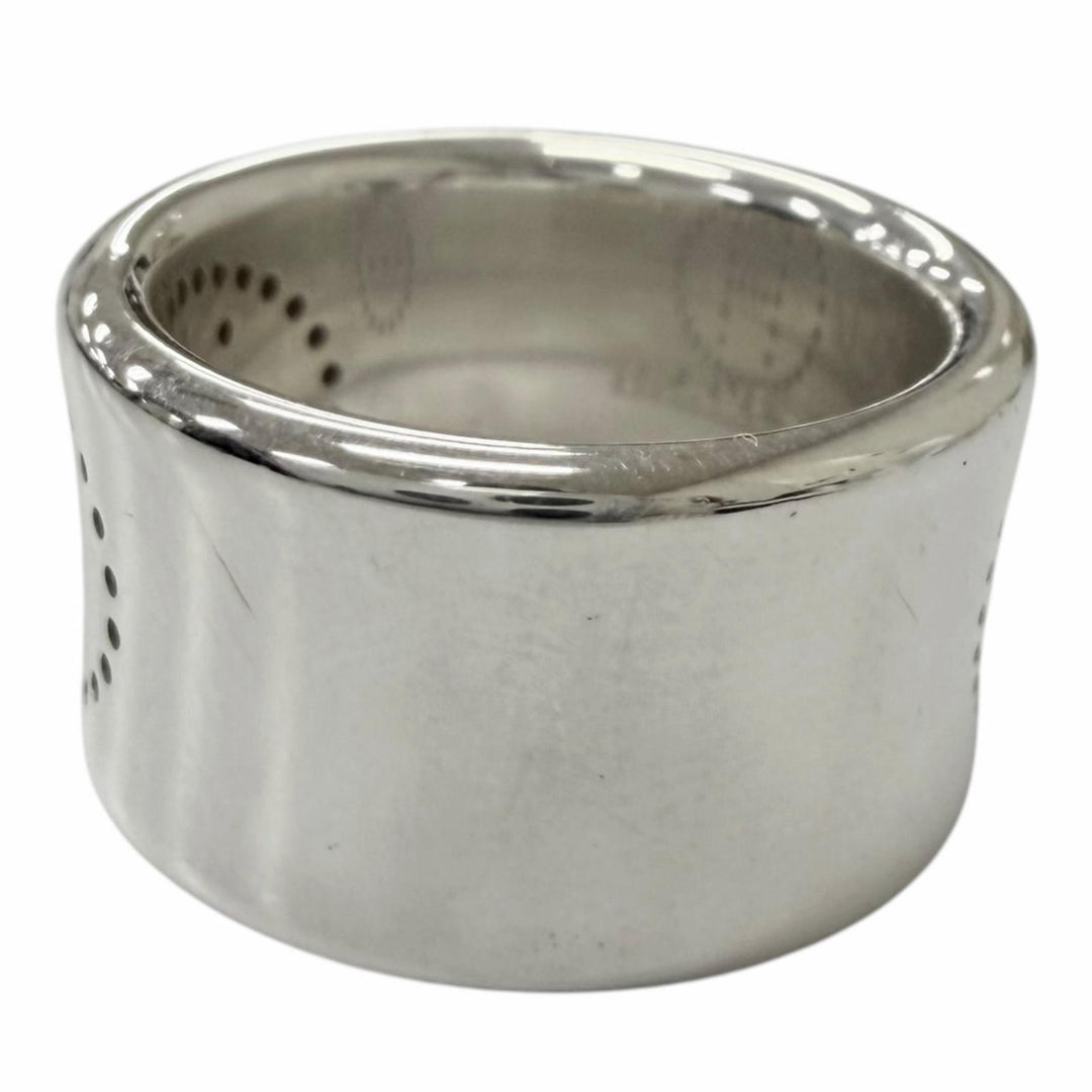 Excellent HERMES Ring ring Eclipse Luban Silver AG925 Women 46