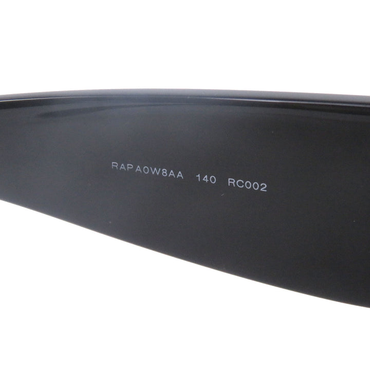 Very Good CHANEL sunglasses COCO Mark Rectangle Shape Eyewear black