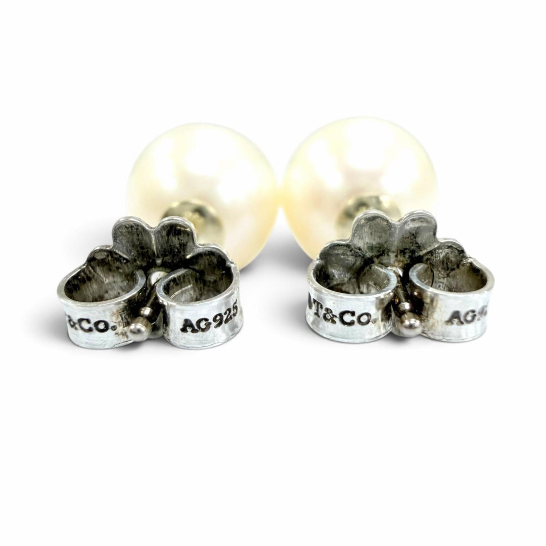 Great TIFFANY&Co. Pierce Ziegfeld Collection Pearl Silver Freshwater pearl Women