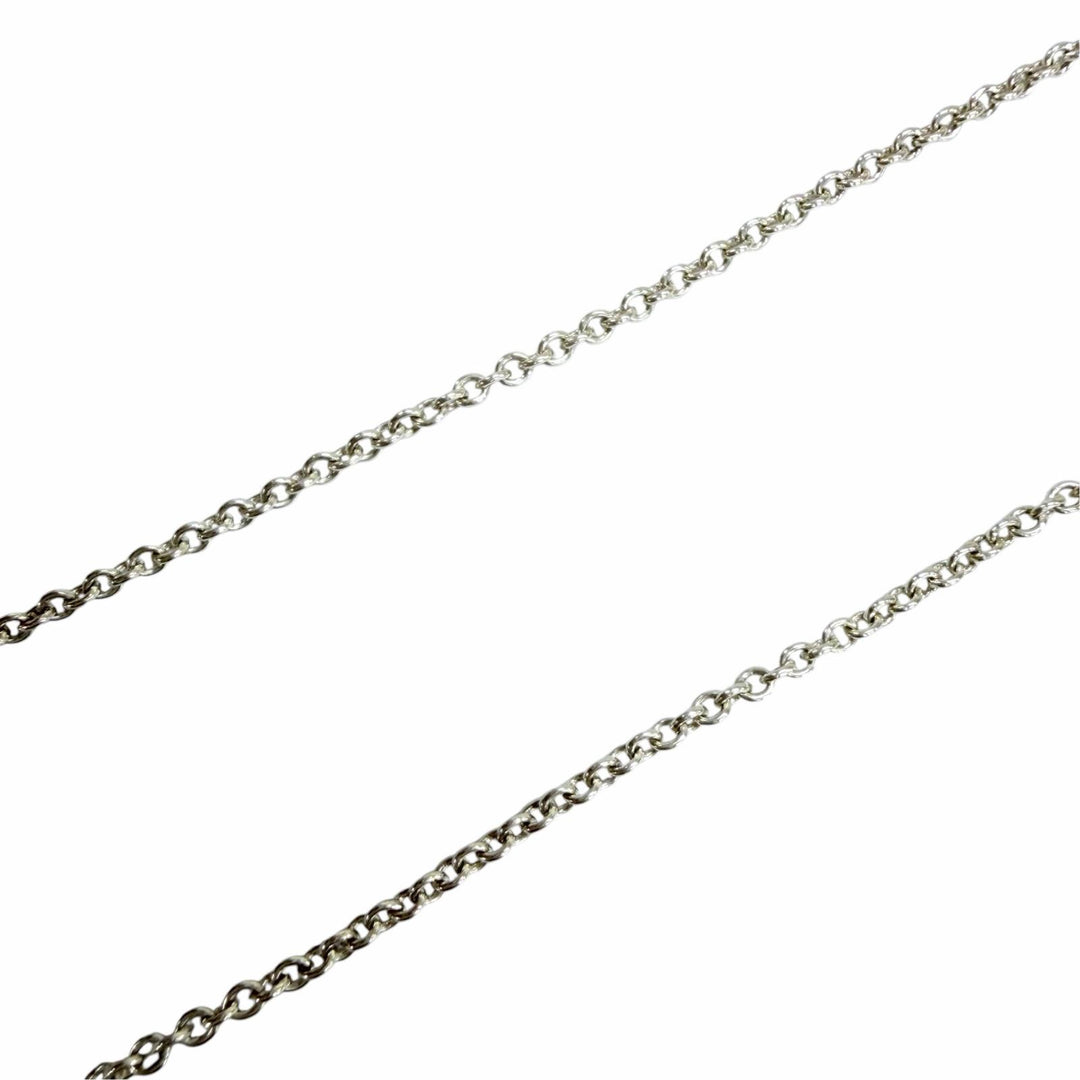 Great TIFFANY&Co. Necklace Heart key Silver AG925 Women