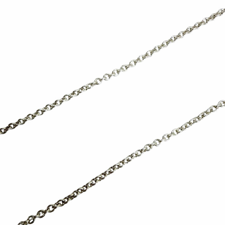 Great TIFFANY&Co. Necklace Heart key Silver AG925 Women