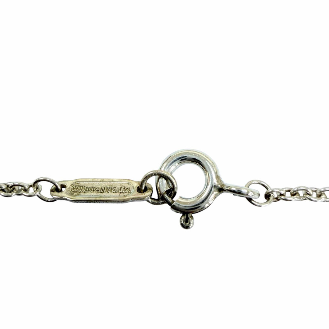 Great TIFFANY&Co. Necklace Heart key Silver AG925 Women