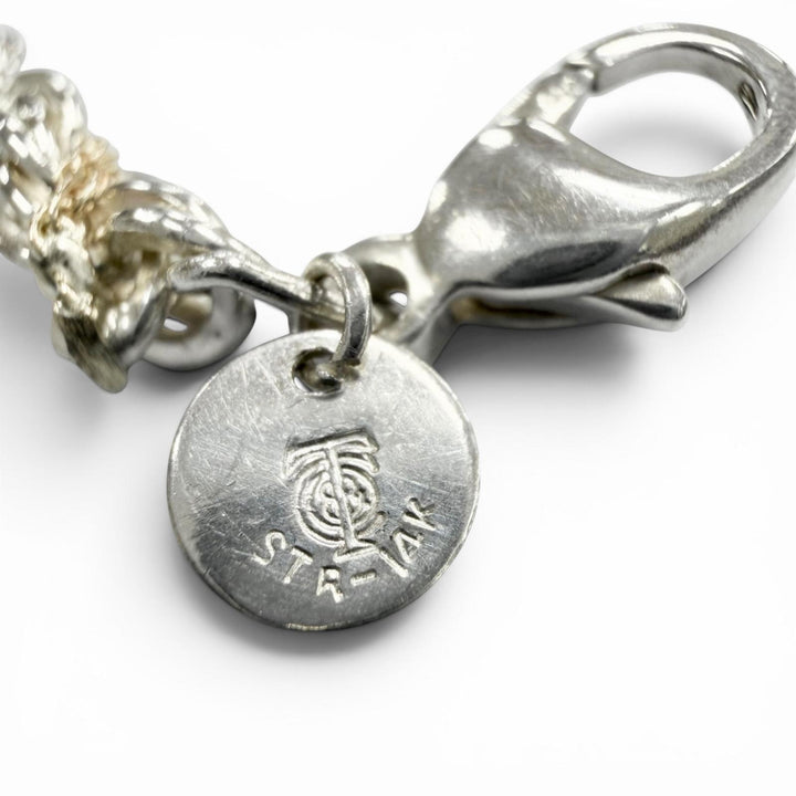 Excellent TIFFANY&Co. Necklace Twist Long Screw Chain Silver 925 mens