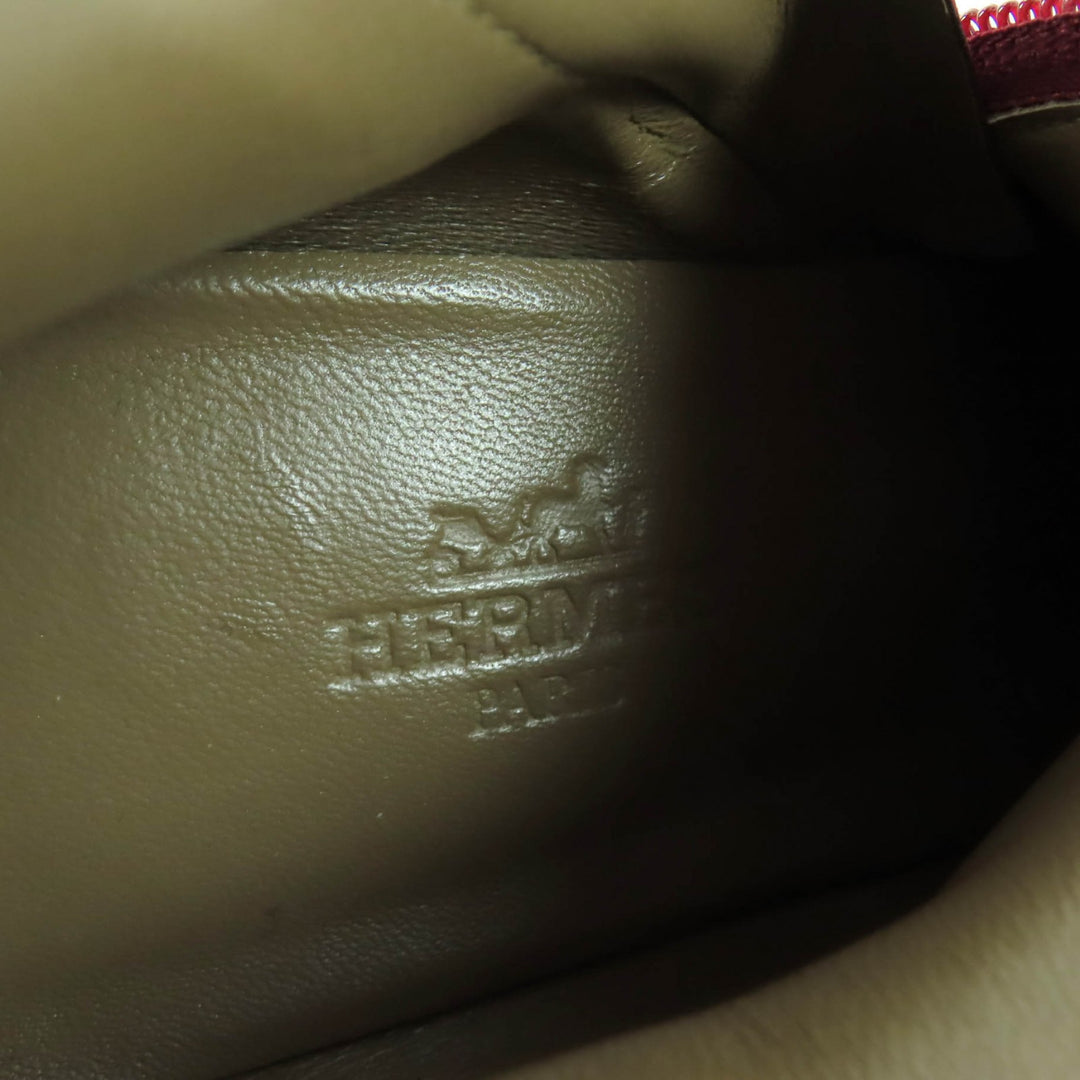 Great HERMES short boots Saint Germain Bordeaux Suede leather Women 35.5