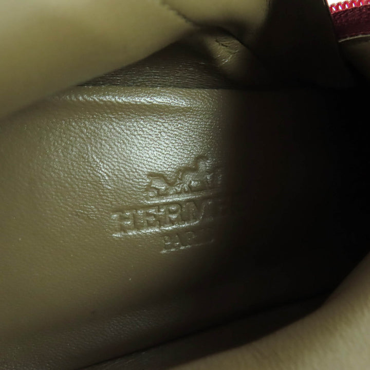 Great HERMES short boots Saint Germain Bordeaux Suede leather Women 35.5