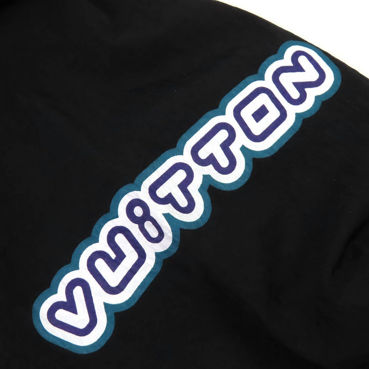 Great LOUIS VUITTON Nylon jacket Patchwork Logo Light Windbreaker 44 1AAHF6