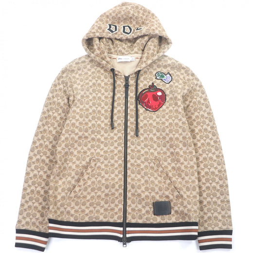 Excellent COACH Disney hoodie Signature Doc Hoodie Snow White Signature beige