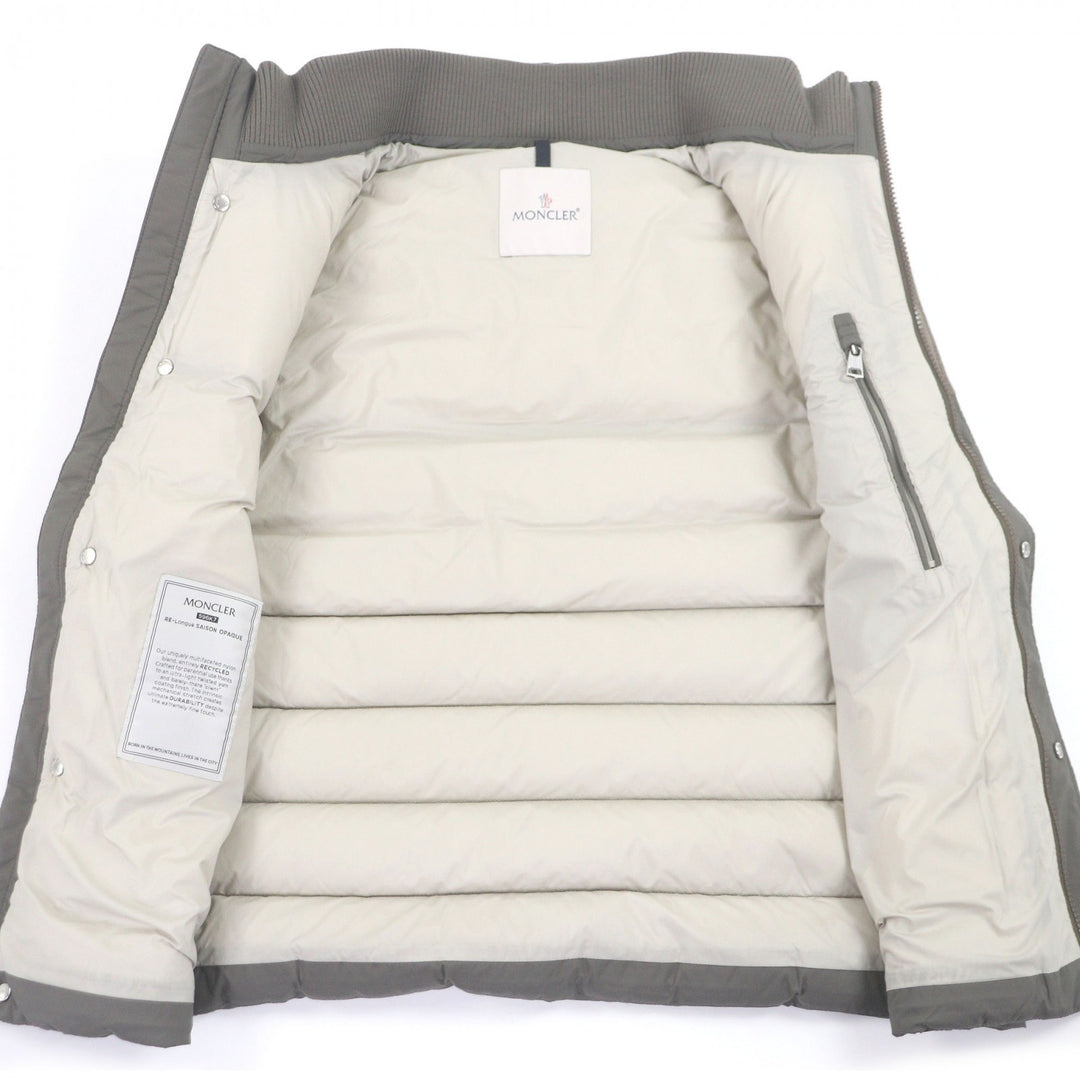 Excellent MONCLER Down vest RANCE GIUBBOTTO Logo patch Material switching