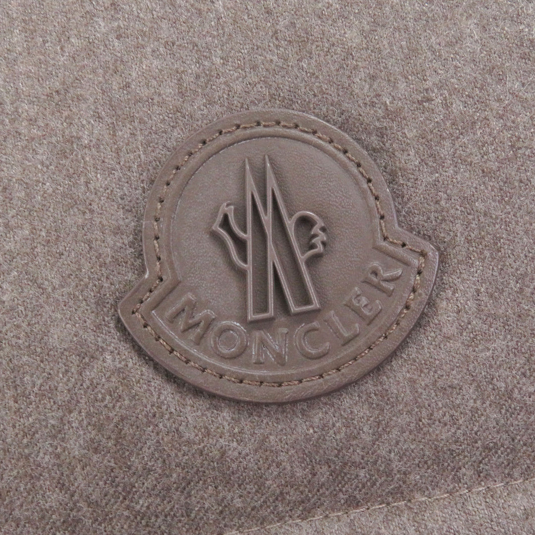 Excellent MONCLER Down vest RANCE GIUBBOTTO Logo patch Material switching