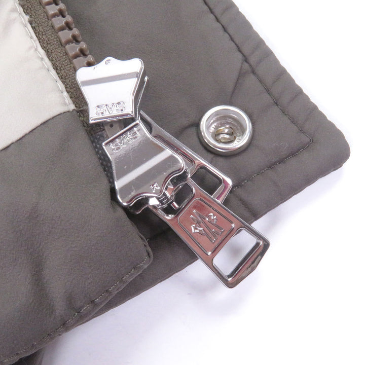 Excellent MONCLER Down vest RANCE GIUBBOTTO Logo patch Material switching