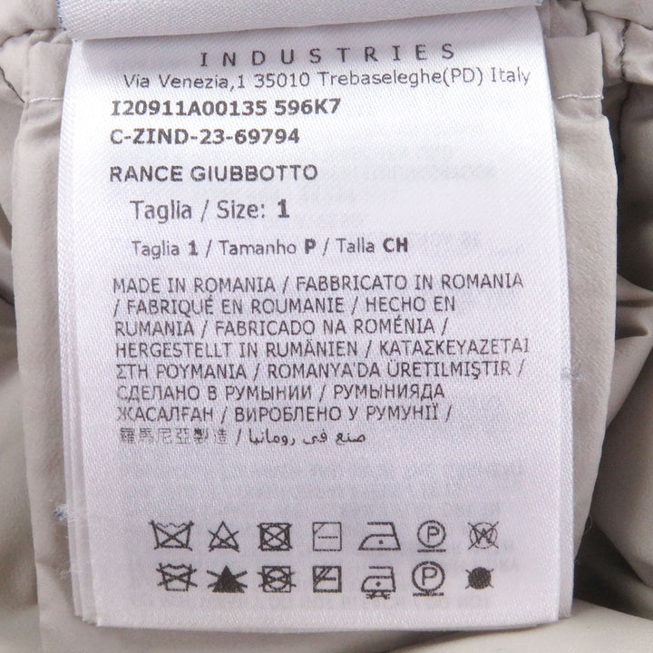 Excellent MONCLER Down vest RANCE GIUBBOTTO Logo patch Material switching