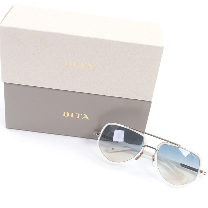 Excellent DITA sunglasses MACH-X Two Bridges white mens DTS463