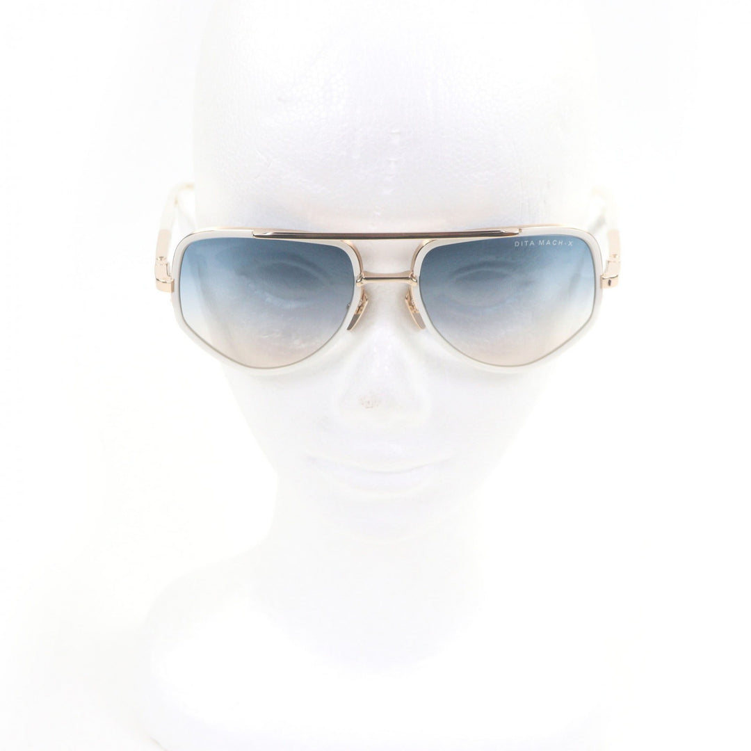 Excellent DITA sunglasses MACH-X Two Bridges white mens DTS463