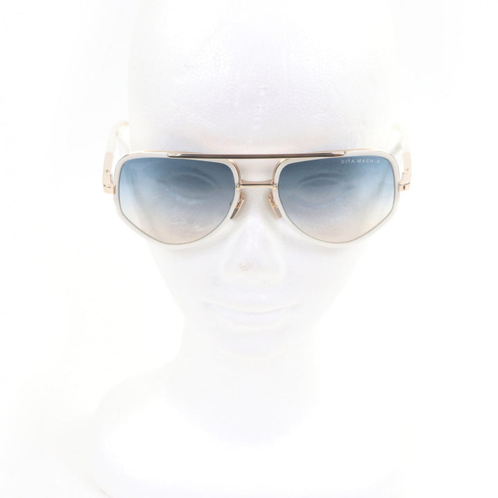 Excellent DITA sunglasses MACH-X Two Bridges white mens DTS463