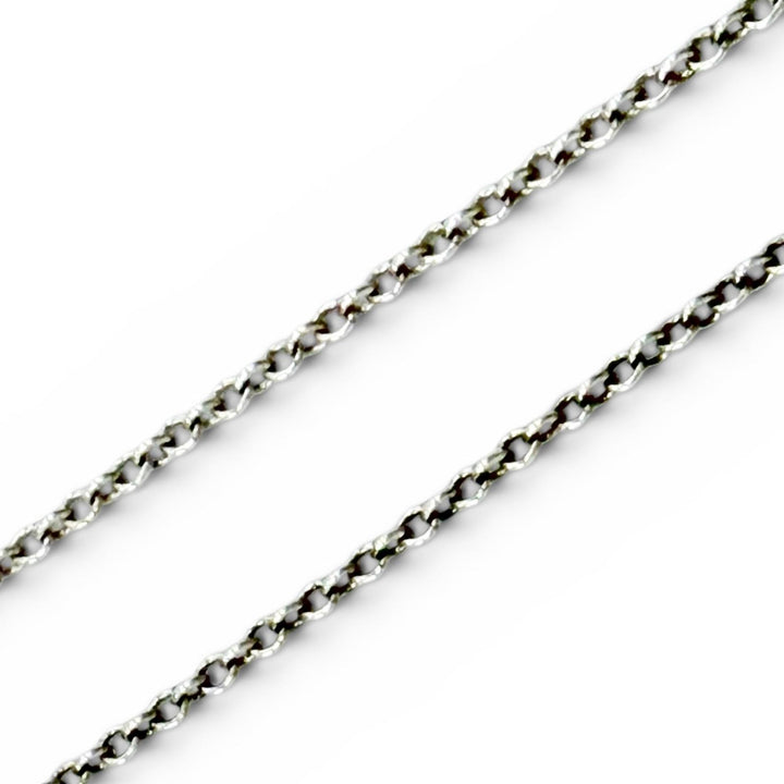 Great TIFFANY&Co. Necklace Mini double heart tag Pendant Silver AG925 Women