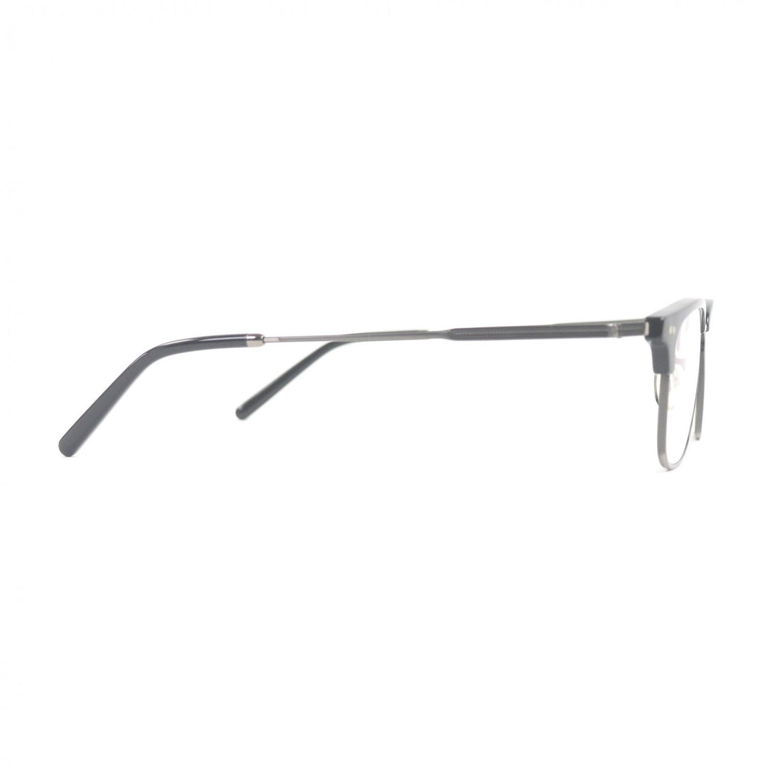 Excellent OLIVER PEOPLES Glasses KESTEN Half rim Black gun metallic