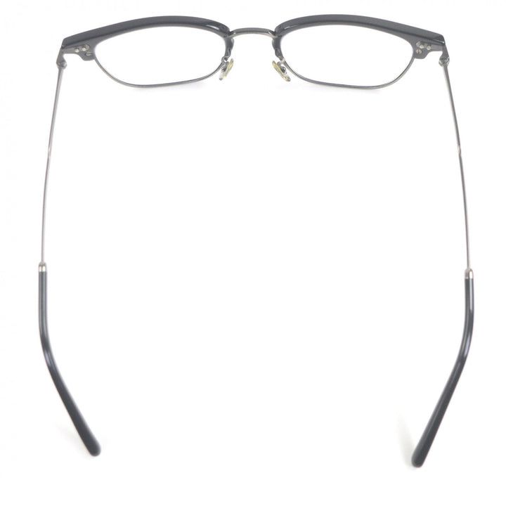 Excellent OLIVER PEOPLES Glasses KESTEN Half rim Black gun metallic