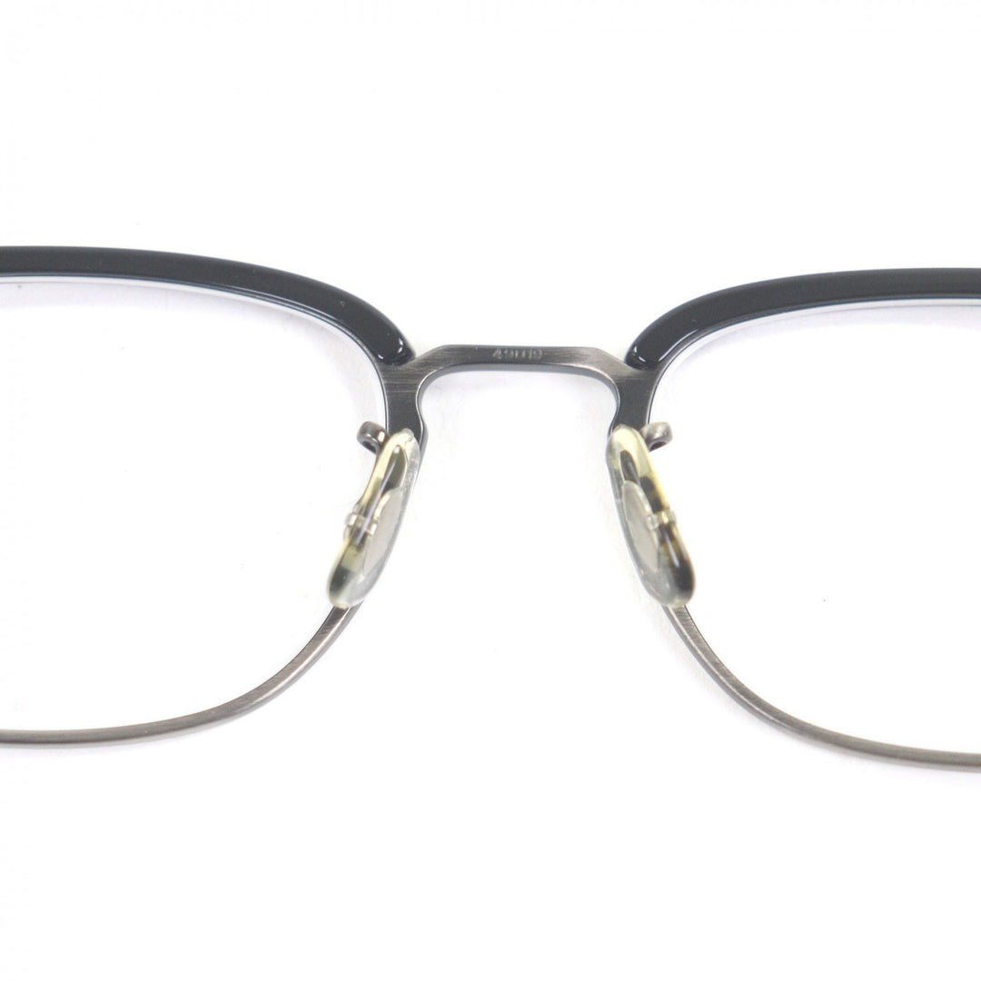 Excellent OLIVER PEOPLES Glasses KESTEN Half rim Black gun metallic