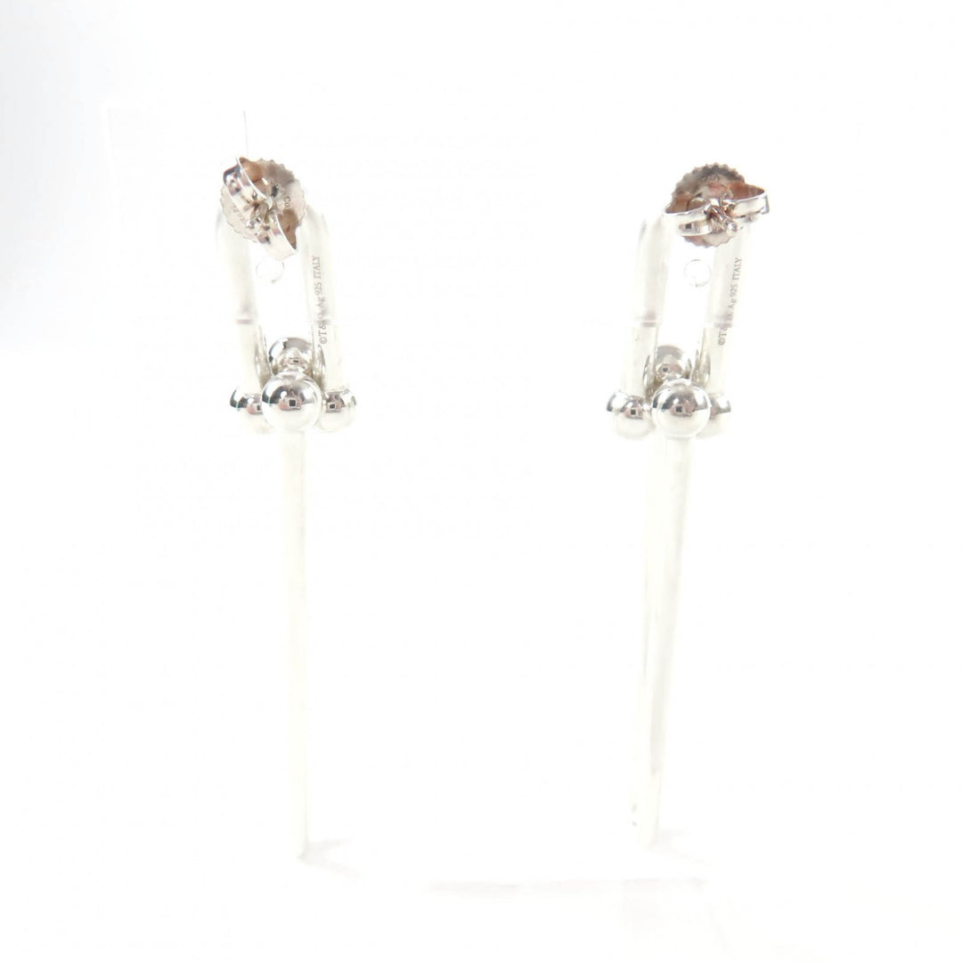 Great TIFFANY&Co. Pierce Double Long Link Pierce Silver 925 Women
