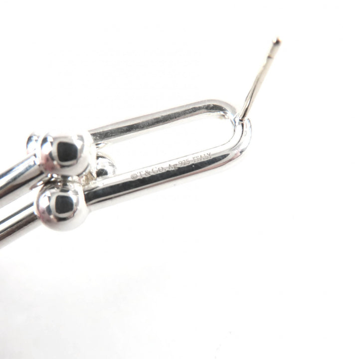Great TIFFANY&Co. Pierce Double Long Link Pierce Silver 925 Women