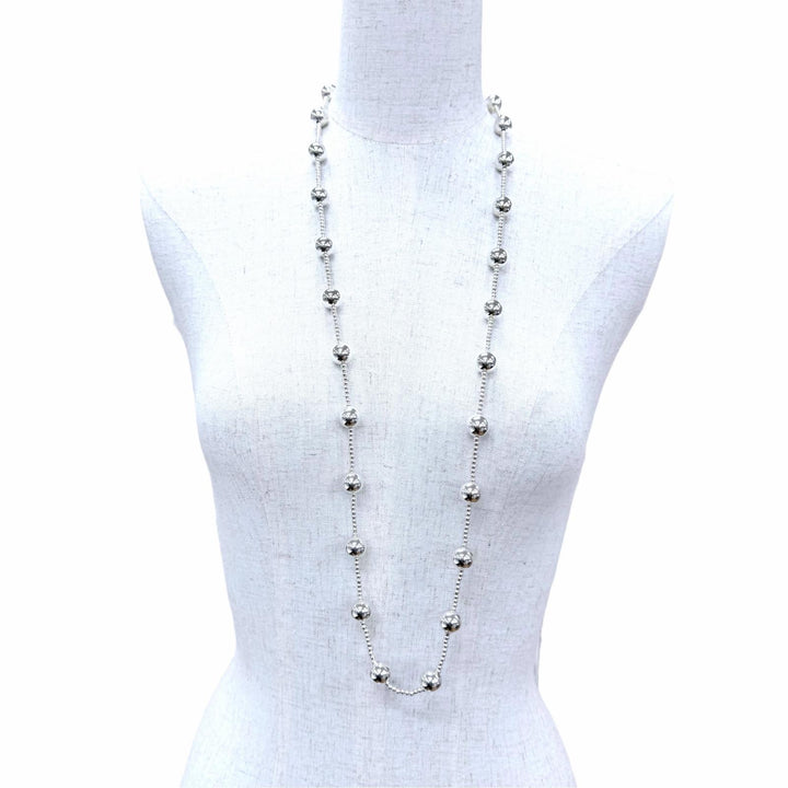 Great TIFFANY&Co. Necklace Ball Chain Necklace Silver 925 Women