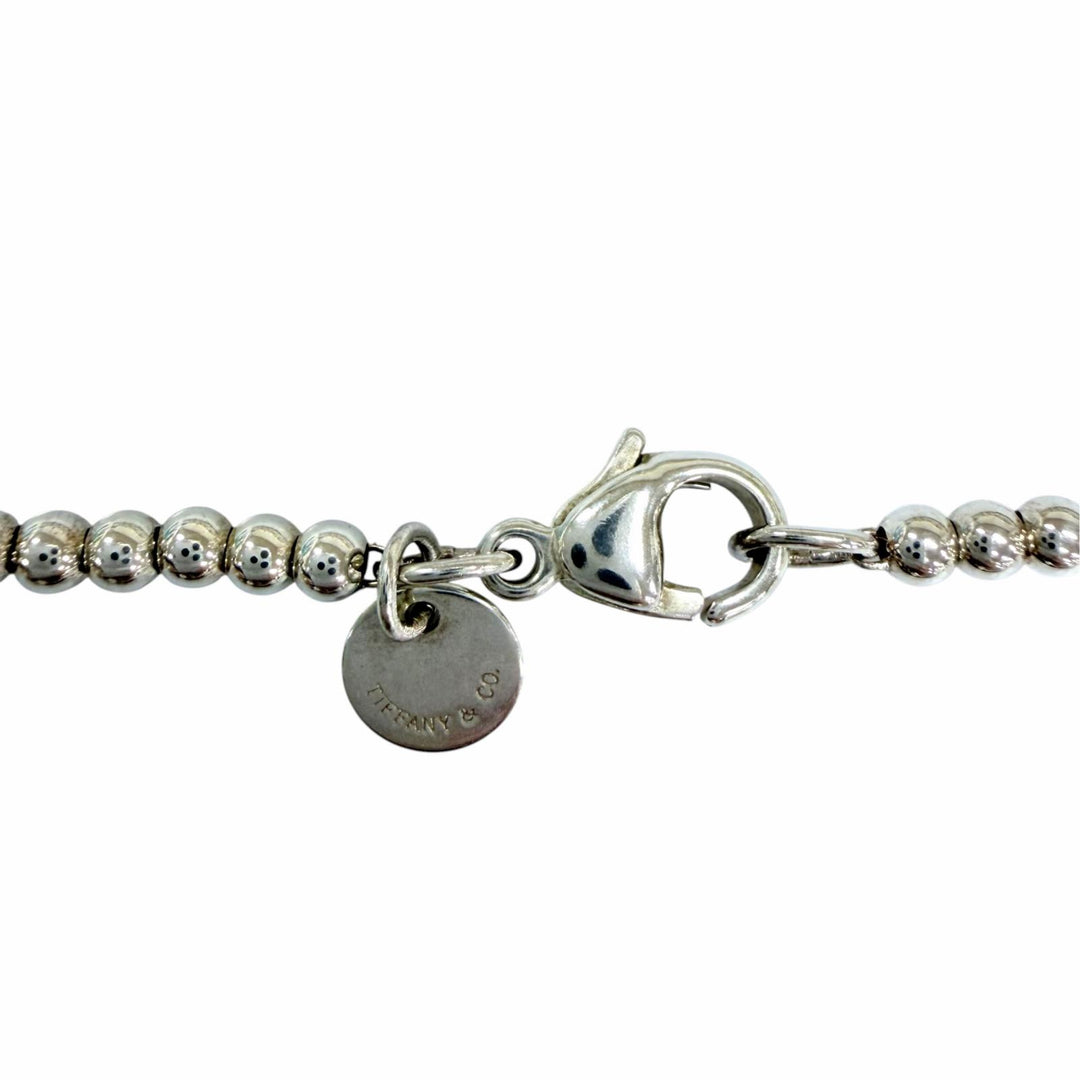 Great TIFFANY&Co. Necklace Ball Chain Necklace Silver 925 Women