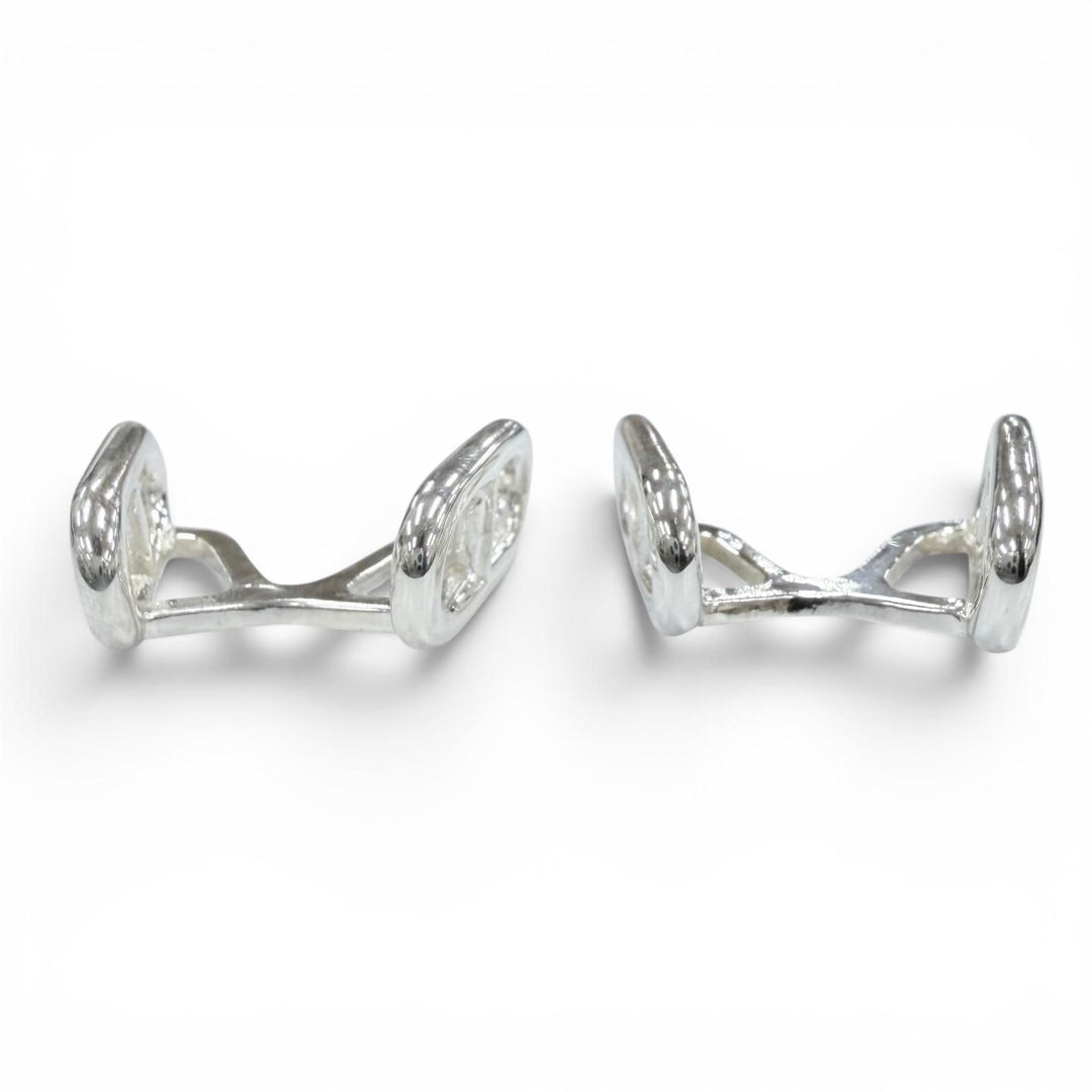 Great HERMES Cufflinks cufflinks Silver 925 mens