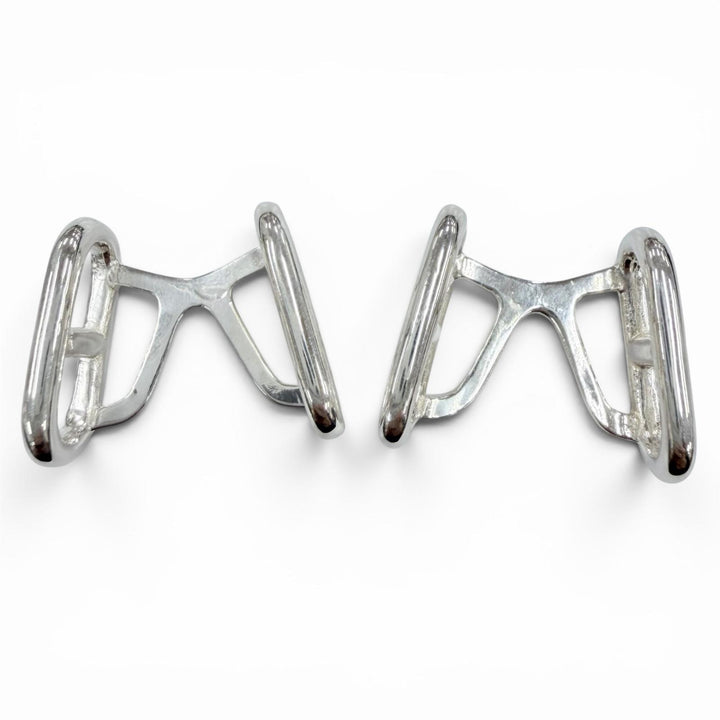 Great HERMES Cufflinks cufflinks Silver 925 mens